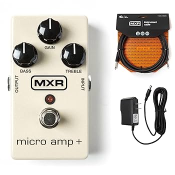Amazon.co.jp: Briskdrop MXR M233 マイクロアンプ + ギター